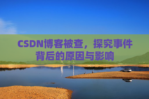 CSDN博客被查，探究事件背后的原因与影响